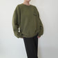 90s"USMC" Printed Sweater Made in USA