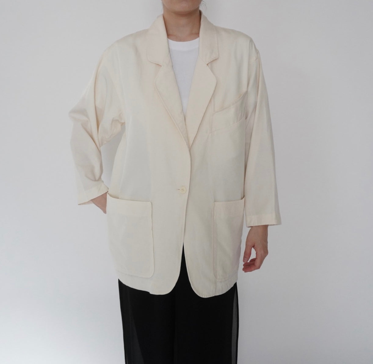 90s Silk Light Jacket