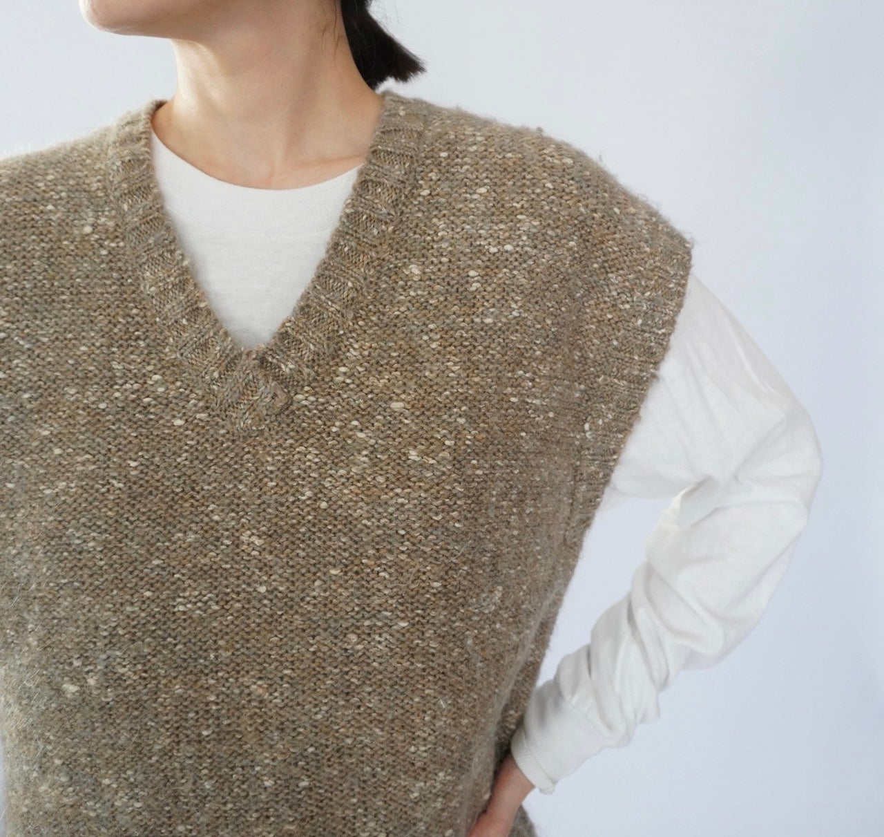 80s Mohair Knit Vest