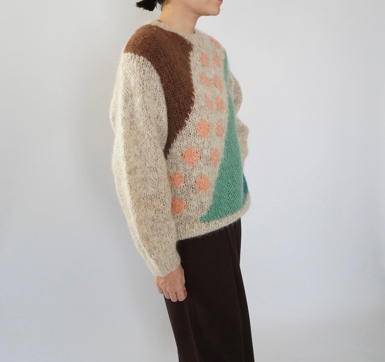 80s EURO Design Mohair Knit