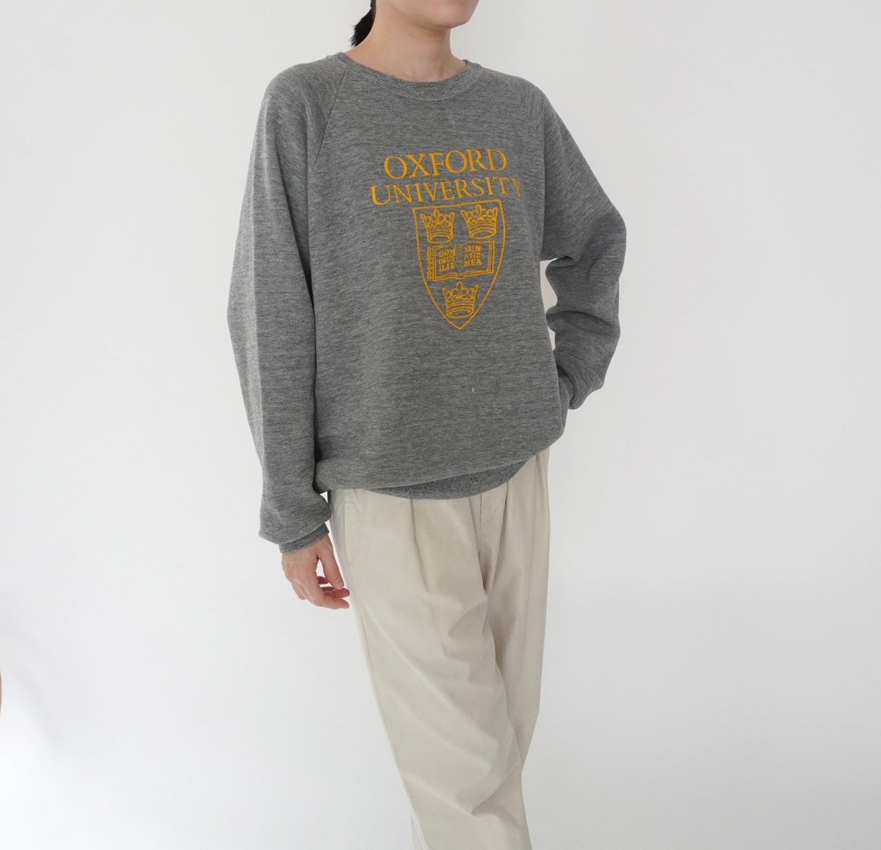 80s Printed Sweater Made in USA