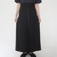 90s Black Skirt Made in USA