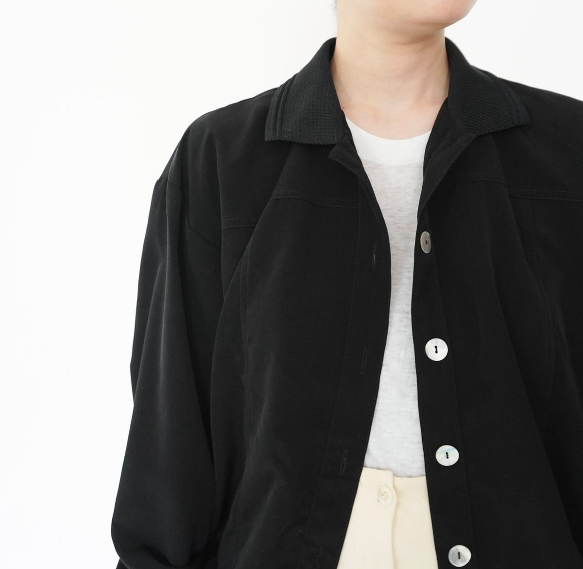 90s Black Design Shirt