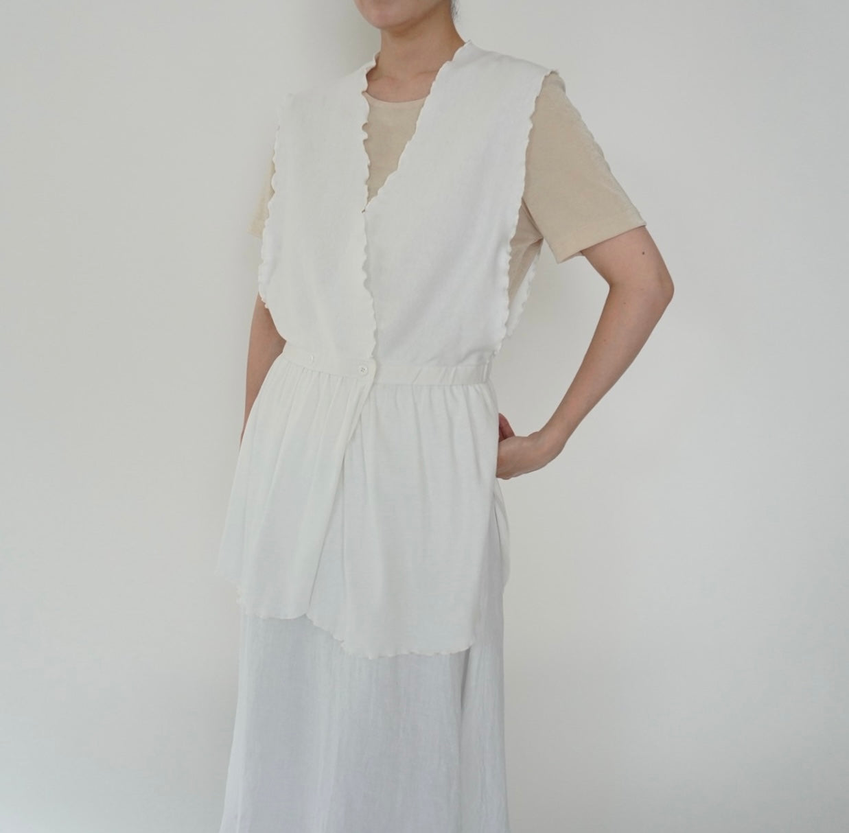 80s Sleeveless Top Made in USA