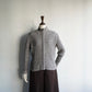 90s Cotton Knit Zip Top