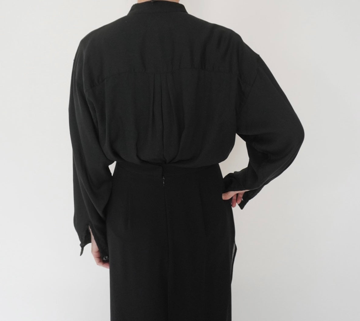 90s Pleat Design  Shirt