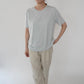 90s Light Blue Top Made in USA