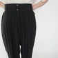 80s Silk High Waist Pants