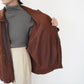 90s Silk Design Light Jacket