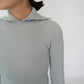 90s Design Ribbed Top Made in Italy