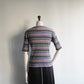 70s Multi Striped Top