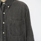 90s "J.CREW" Black Denim Shirt Made in USA