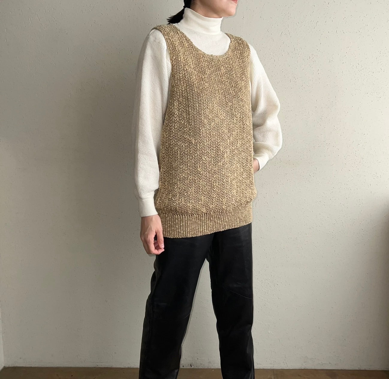 90s Woven Vest Made in Italy