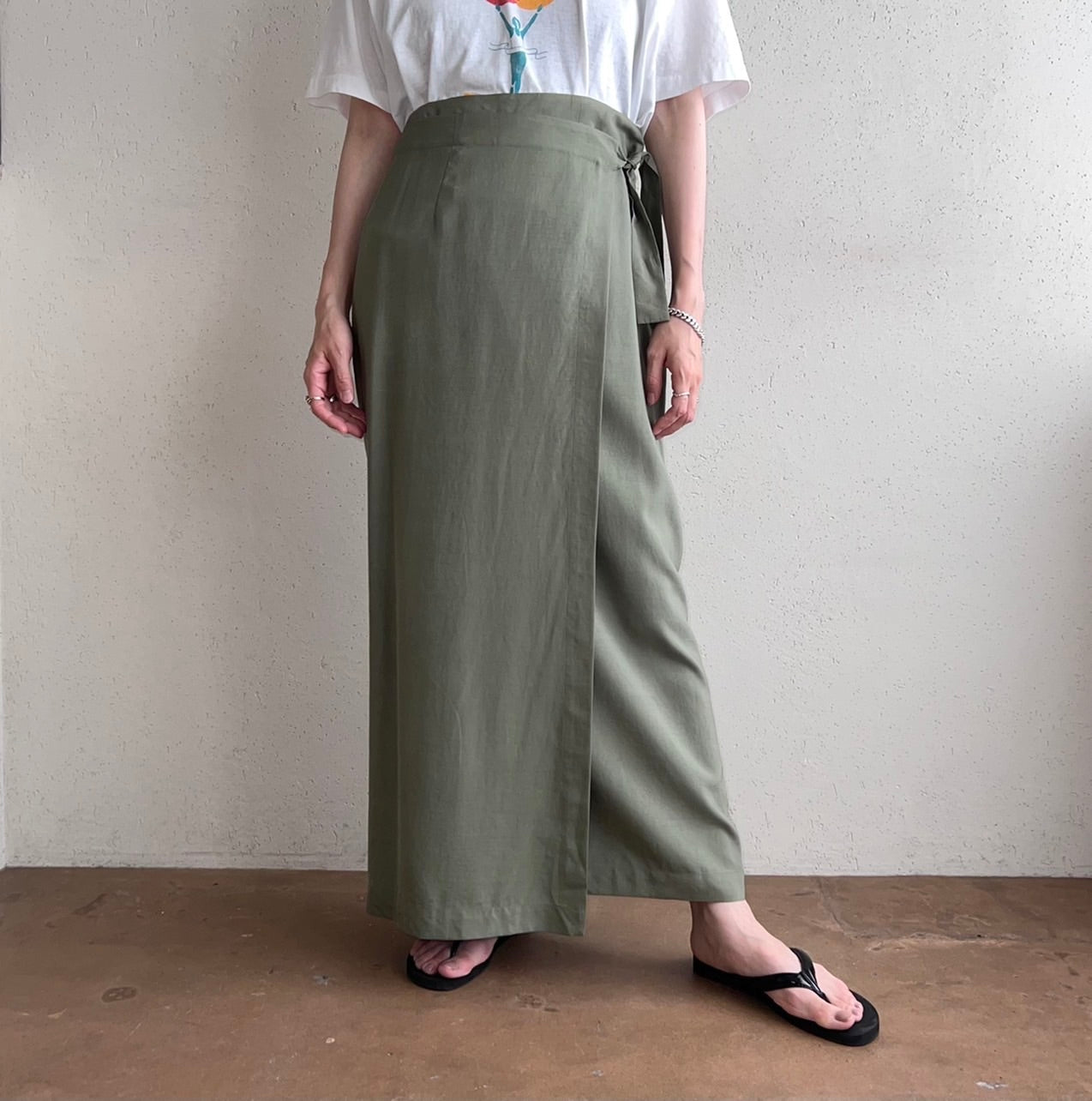 90s Silk Skirt