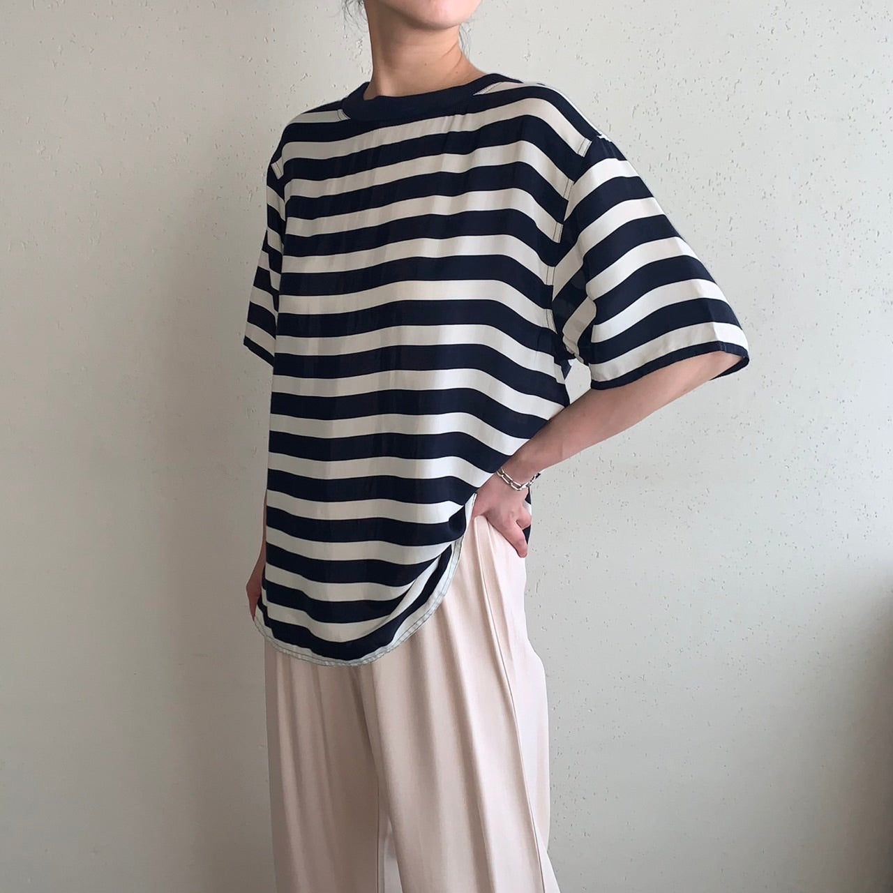 90s Striped Top Made in Italy