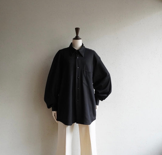 90s Black Shirt Made in Italy