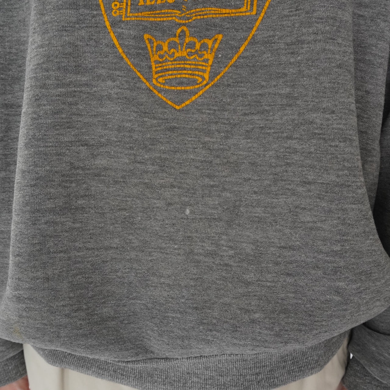 80s Printed Sweater Made in USA