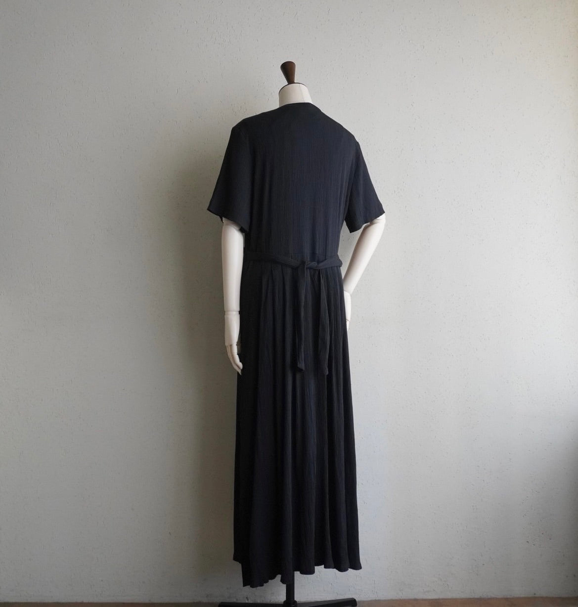 90s EURO Black Maxi Dress