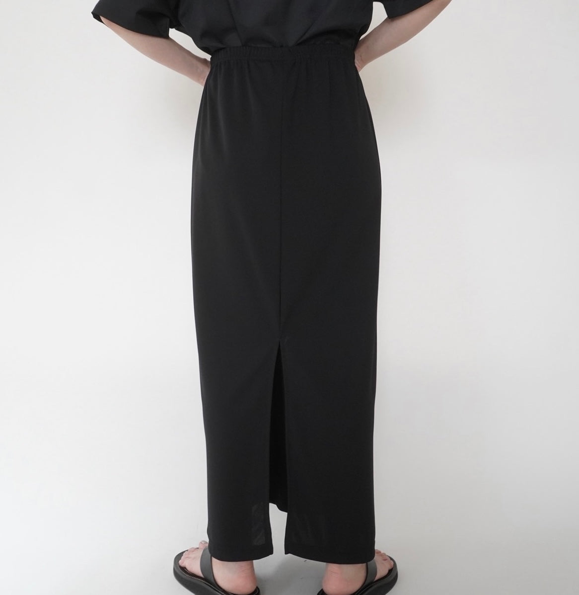 90s Black Skirt Made in USA