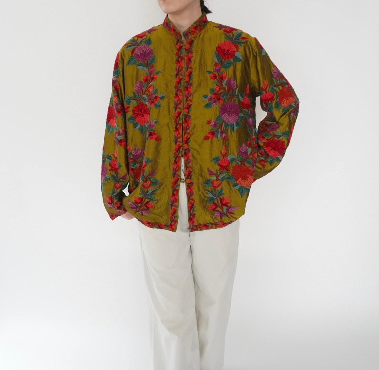 80s Embroidery Jacket