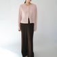 90s Light Pink Top Made in USA