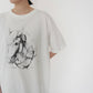90s EURO Horse Printed T-shirt