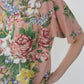 90s floral Printed T-shirt