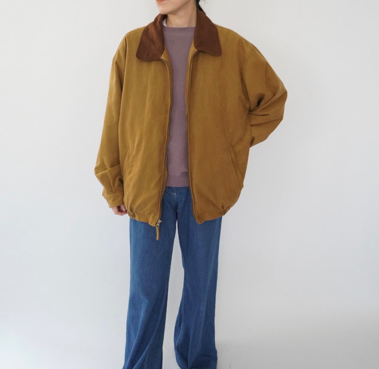 90s Light Brown Jacket