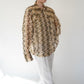 90s Sheer Pattern Shirt