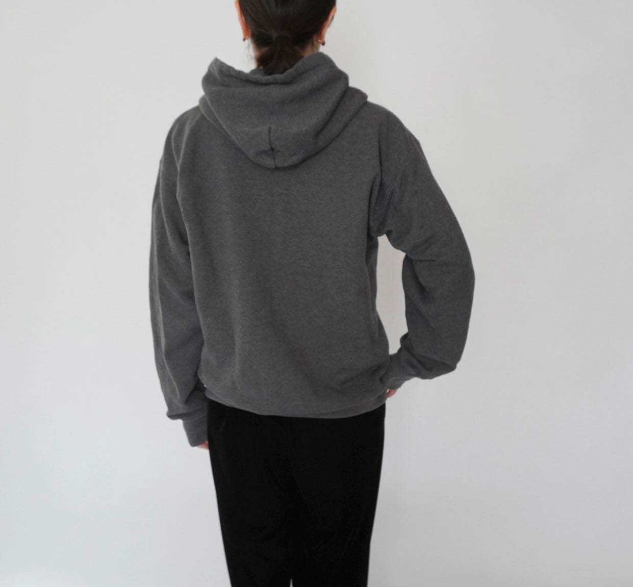 00s "Hanes" Zip up Hooded Sweater