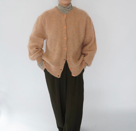 80s Mohair Knit Cardigan