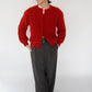 80s Red Cardigan