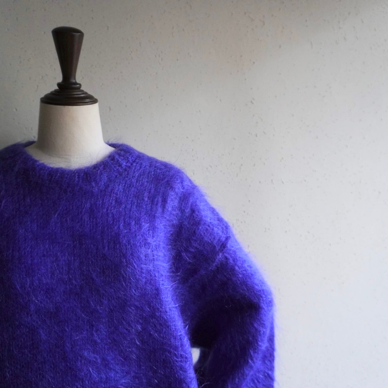 80s Blue Mohair Knit