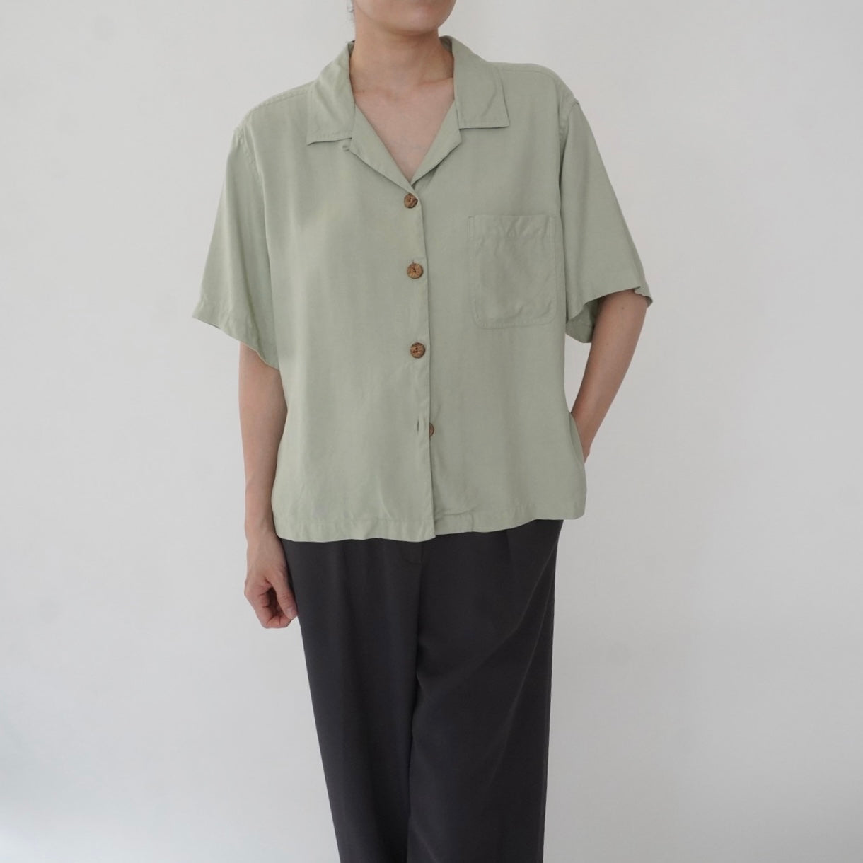 90s Silk Shirt