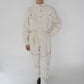 80s EURO Design Ivory Jumpsuit