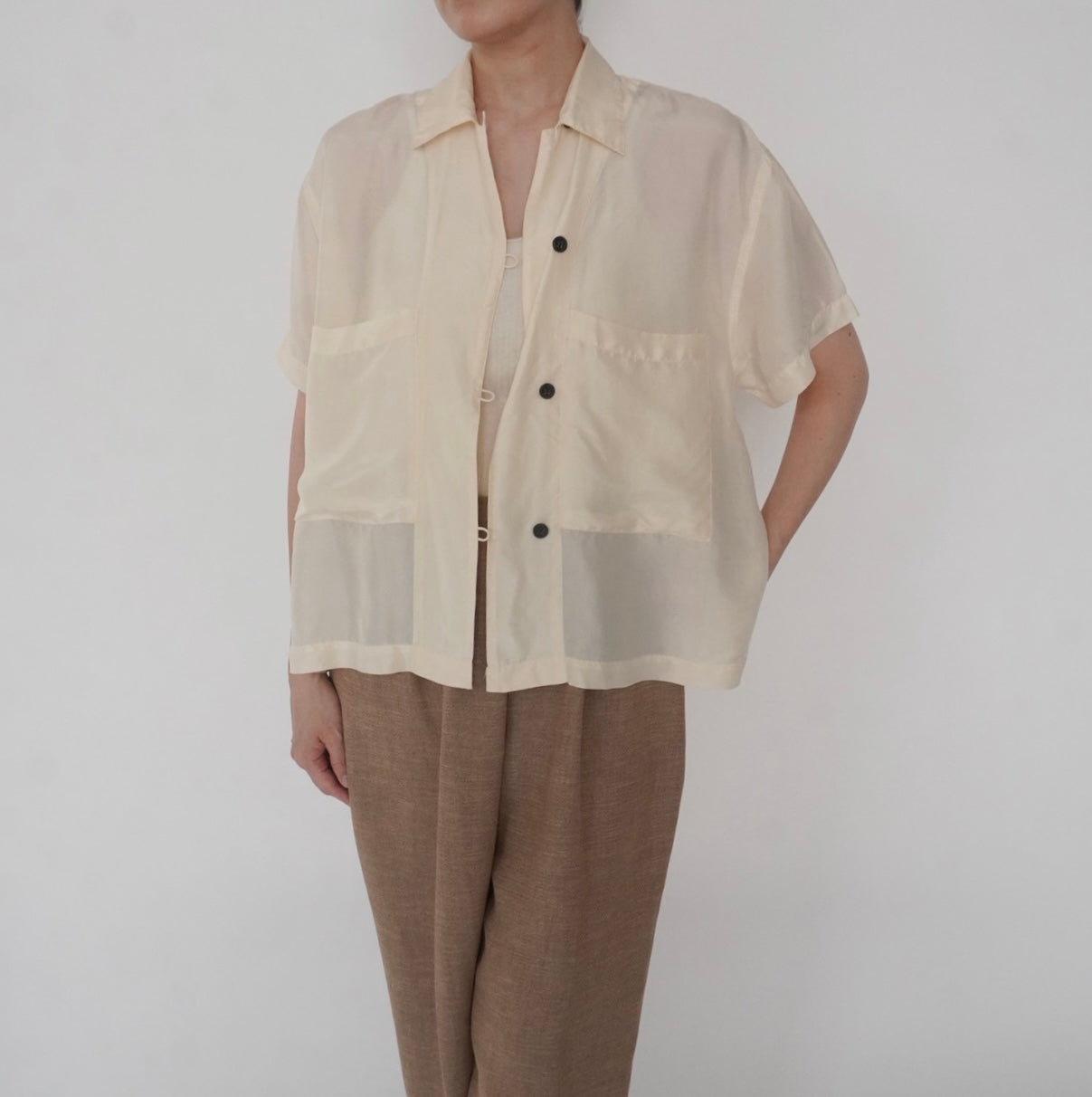 90s Ivory Shirt