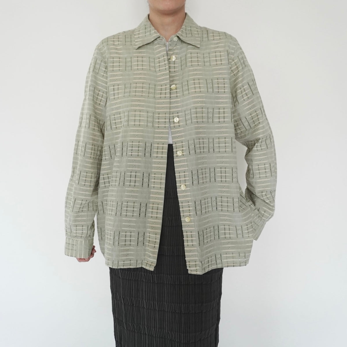 90s Pattern Shirt Made in Italy