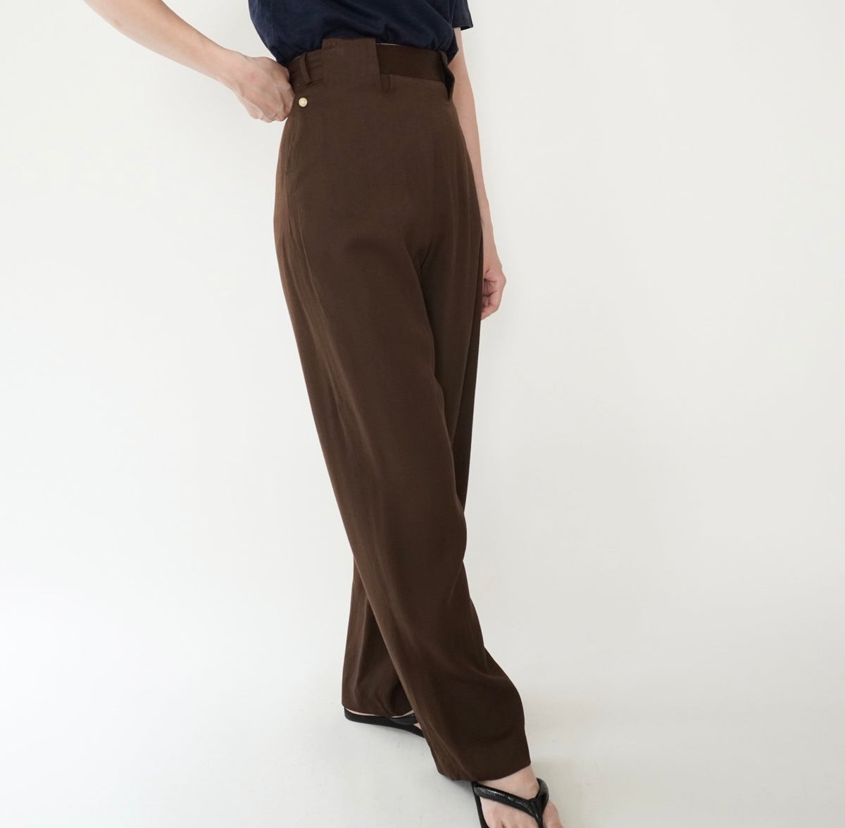 60s Western High Waist Pants