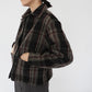 90s Wool Plaid Jacket