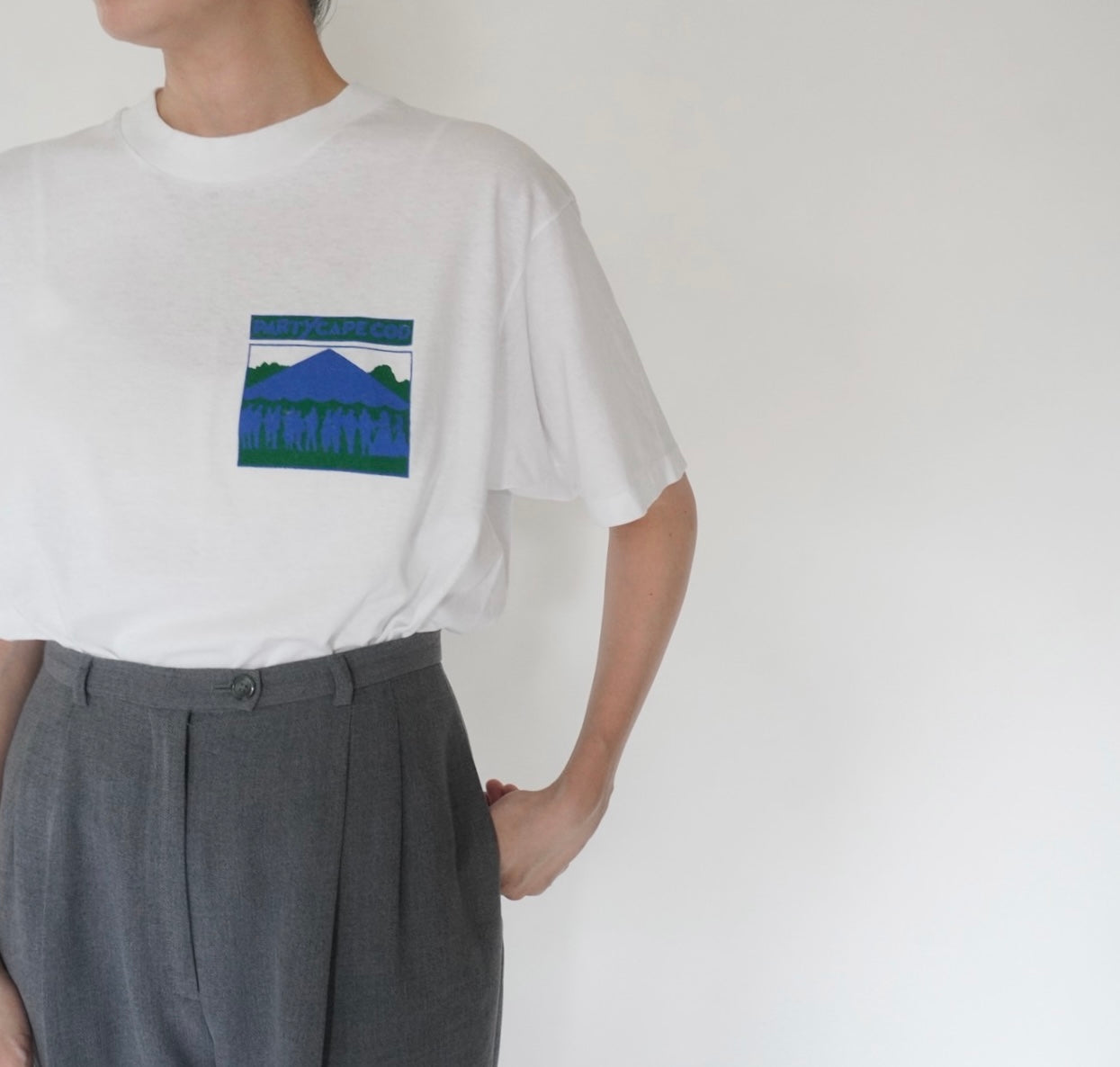 80s Printed T-shirt Made in USA