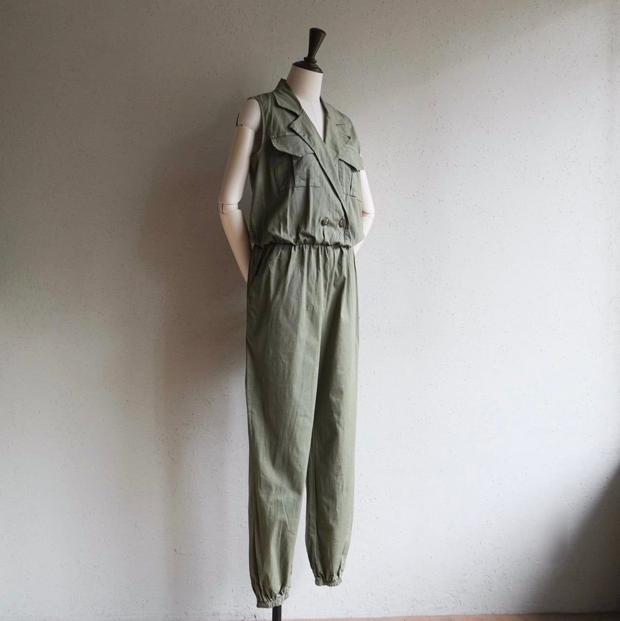 90s Sleeveless Jumpsuit Made in Italy