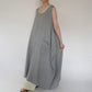 90s Linen  Maxi Dress Made in Italy