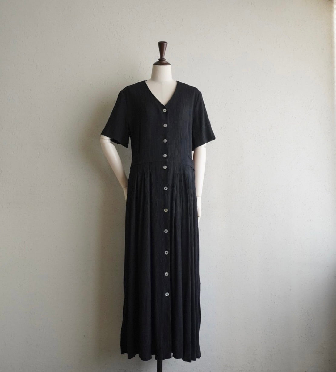 90s EURO Black Maxi Dress