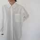 90s Embroidery Collar Shirt