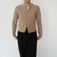 90s Zip Design Ribbed Top Made in UK