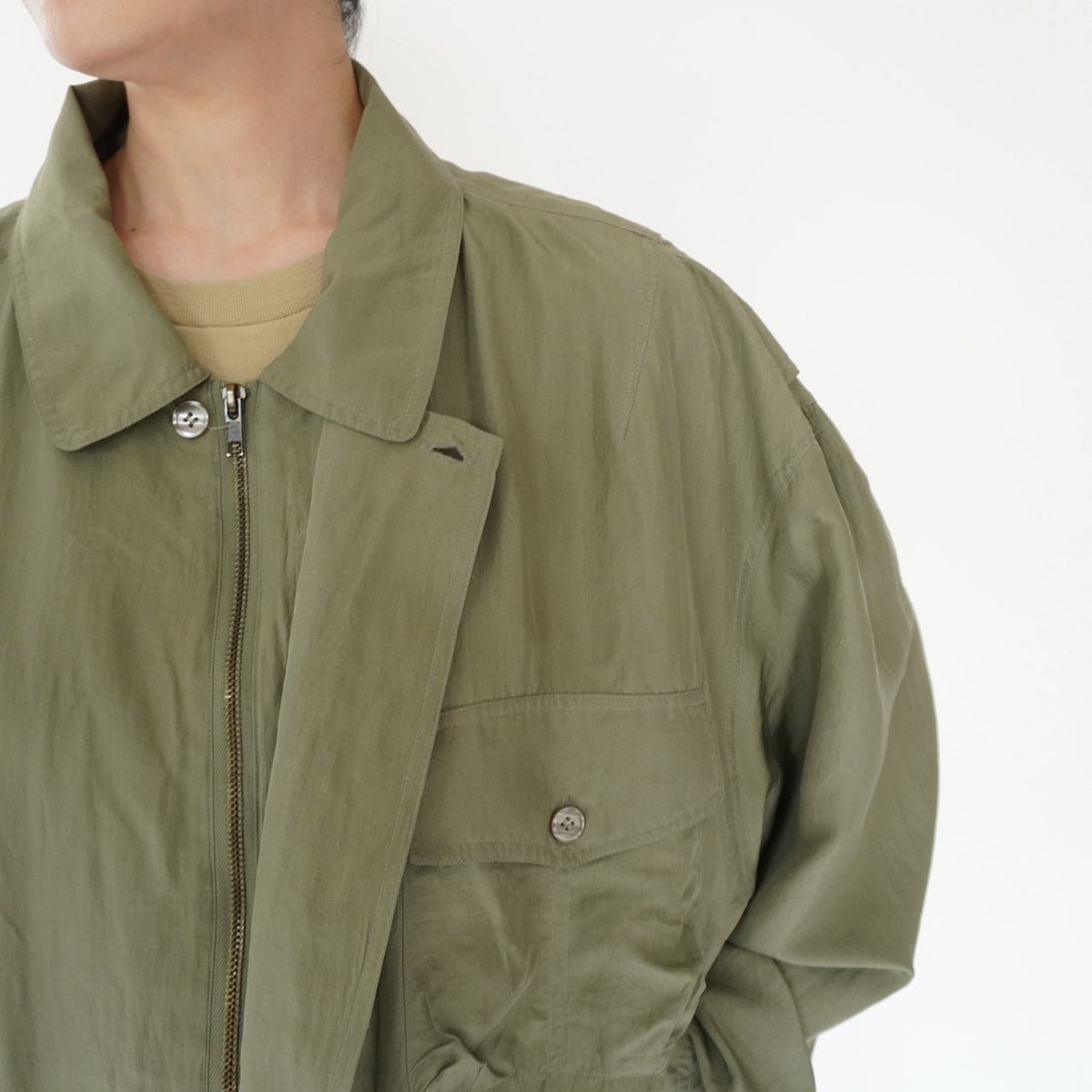 90s Silk Light Jacket