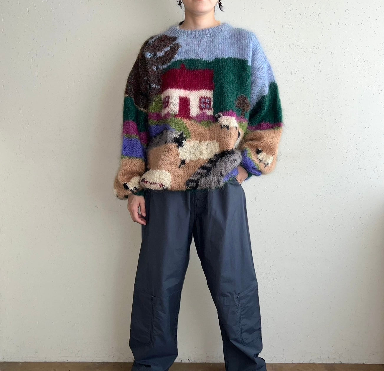 90s Design Mohair Knit