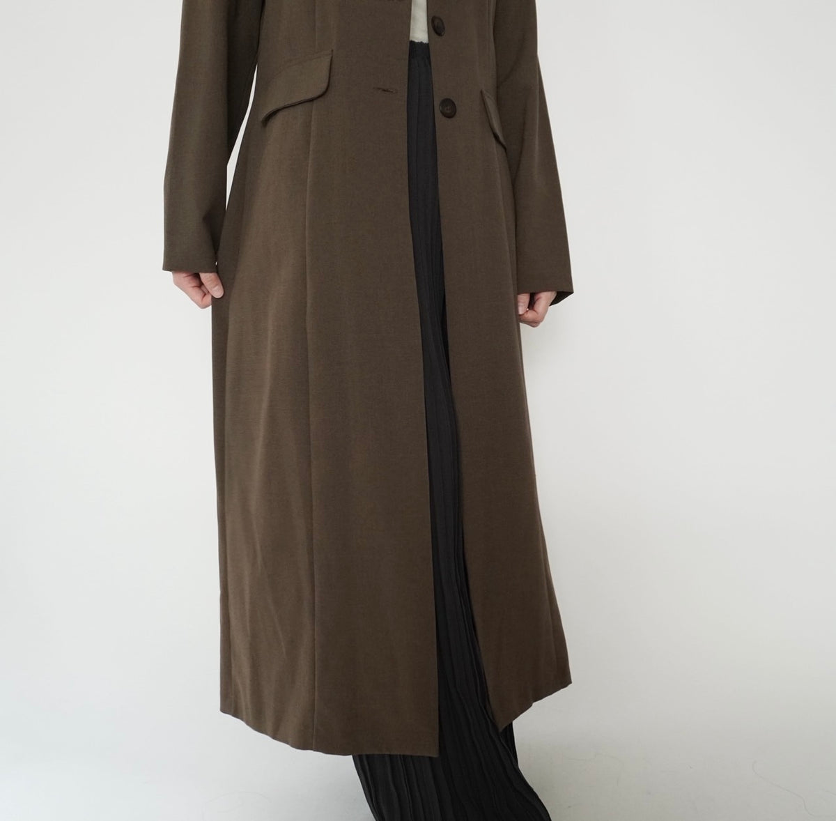 80s Light Long Jacket