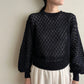 70s Crochet Knit Top Made in USA