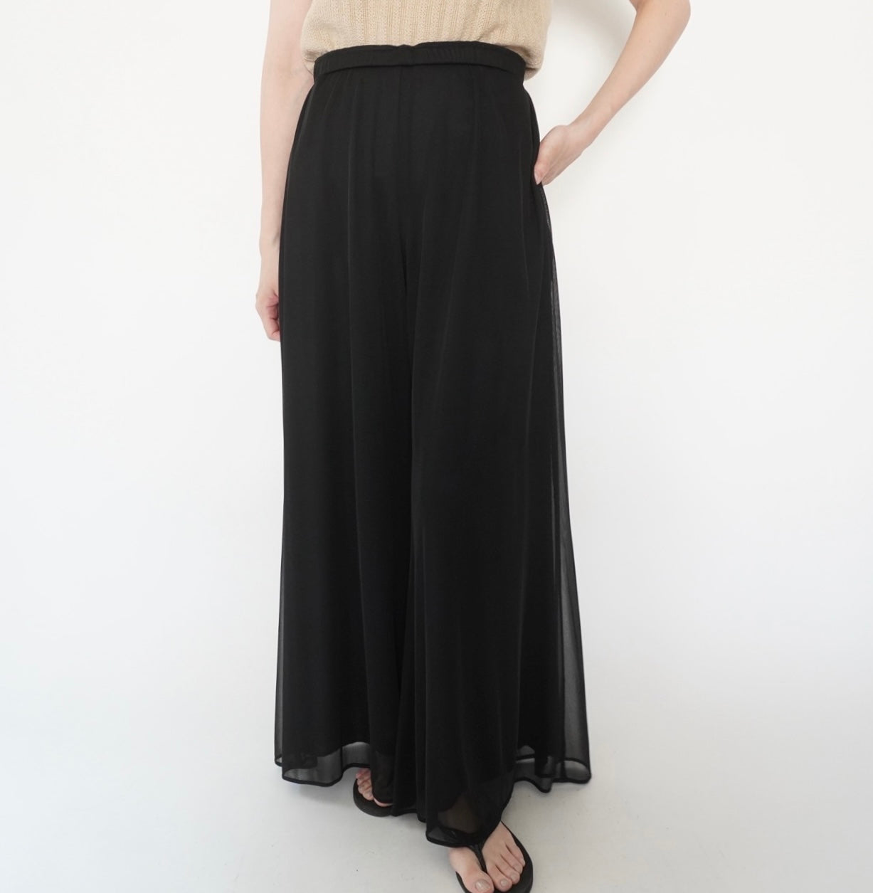 90s Design Sheer Pants Made in USA